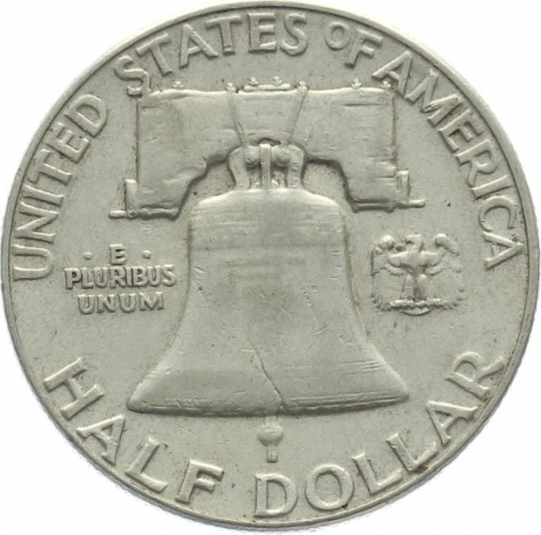 USA 1/2 Dollar 1961 o. Mzz. - Franklin